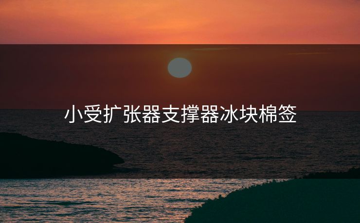 小受扩张器支撑器冰块棉签 小受扩张器支撑器冰块棉签