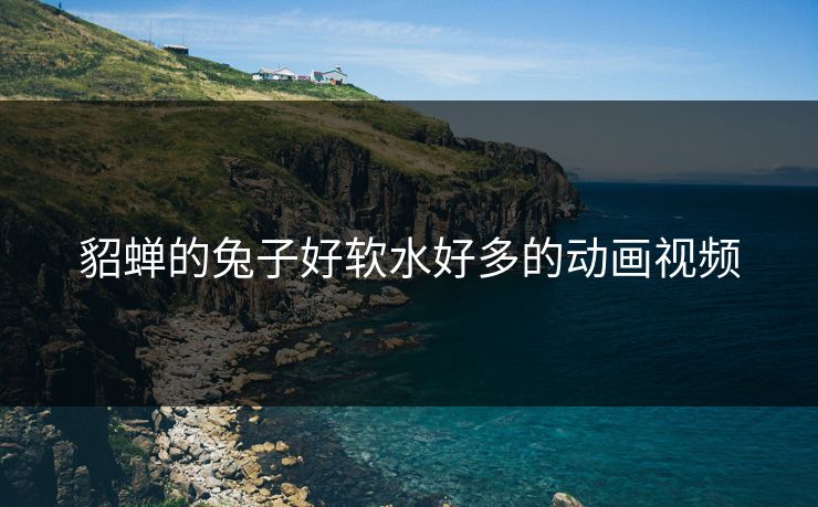 貂蝉的兔子好软水好多的动画视频 貂蝉的兔子好软水好多的动画视频