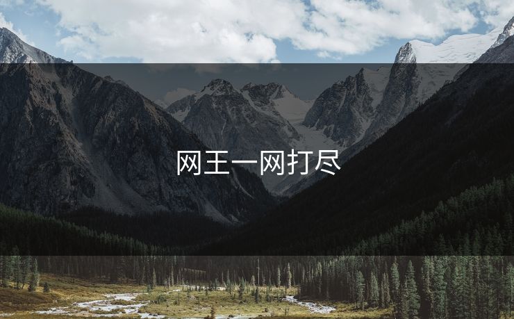 网王一网打尽 网王一网打尽