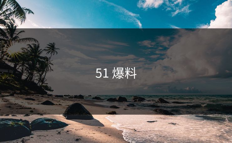 51 爆料